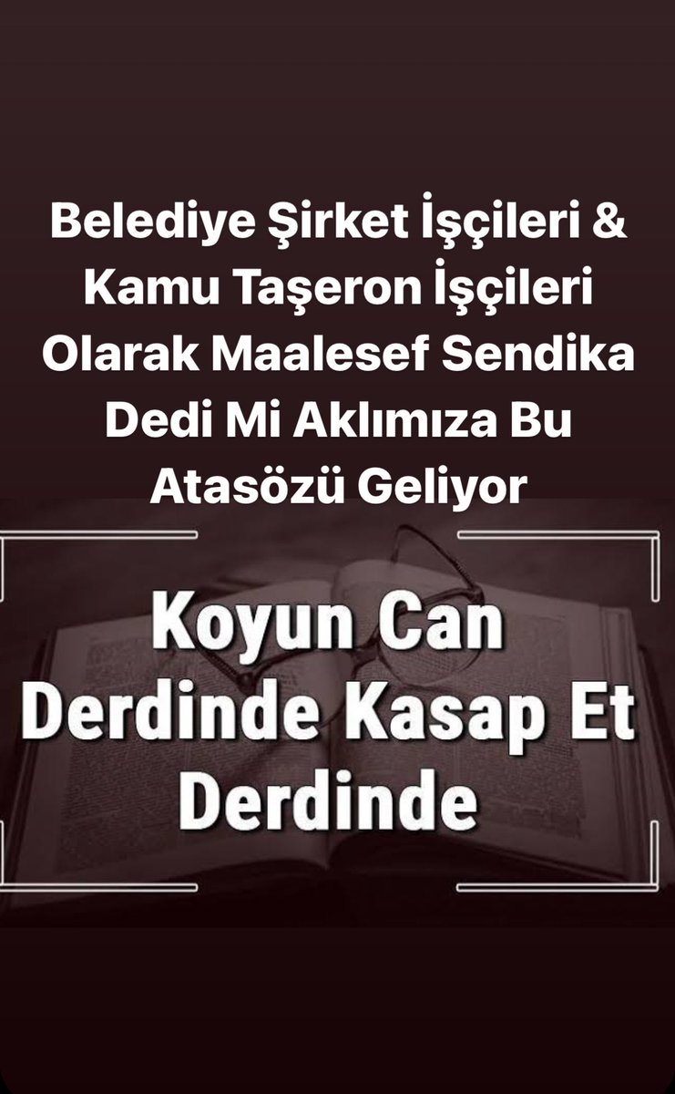 AdamoElTurko's tweet photo. @alo18412 Hayatı Çalınan Hakları Gasp Edilen Bizleriz Belediye Şirket İşçileri  @turkiskonf @diskinsesi @hizmetissendika @DiSK_Genel_is @belediyeis1983 @ArzuCerkezoglu @hakismahmut @RemziCaliskan_ @hizmetissendika @gultekin_hakis @isikhanvedat @csgbakanligi TaşeronunÇözümü Kadro https://t.co/LPE4fBa0E3