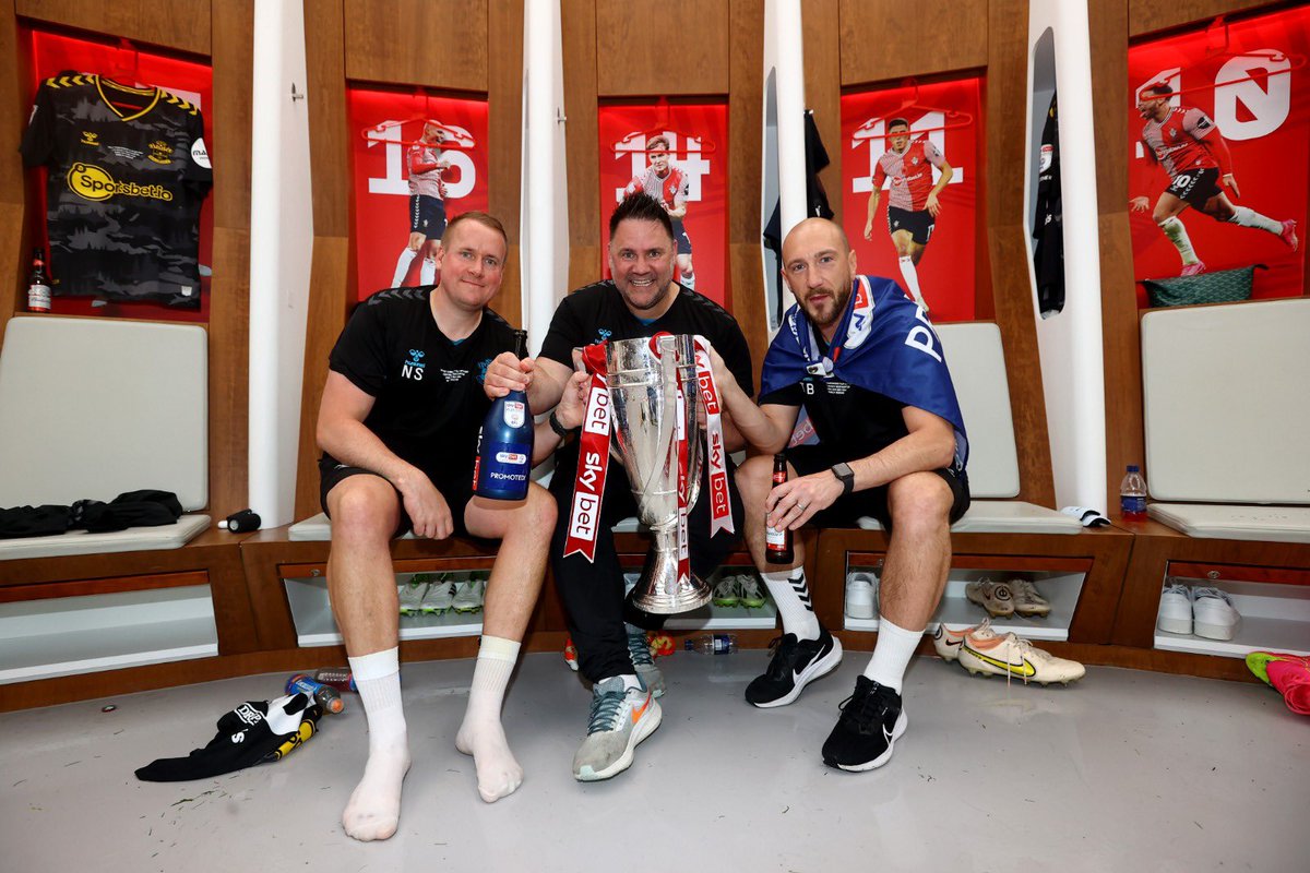 neilsimmsphysio's tweet photo. What a day, what a group
2x promotions in the locker
Time to stay in the PL https://t.co/54WrUykgct