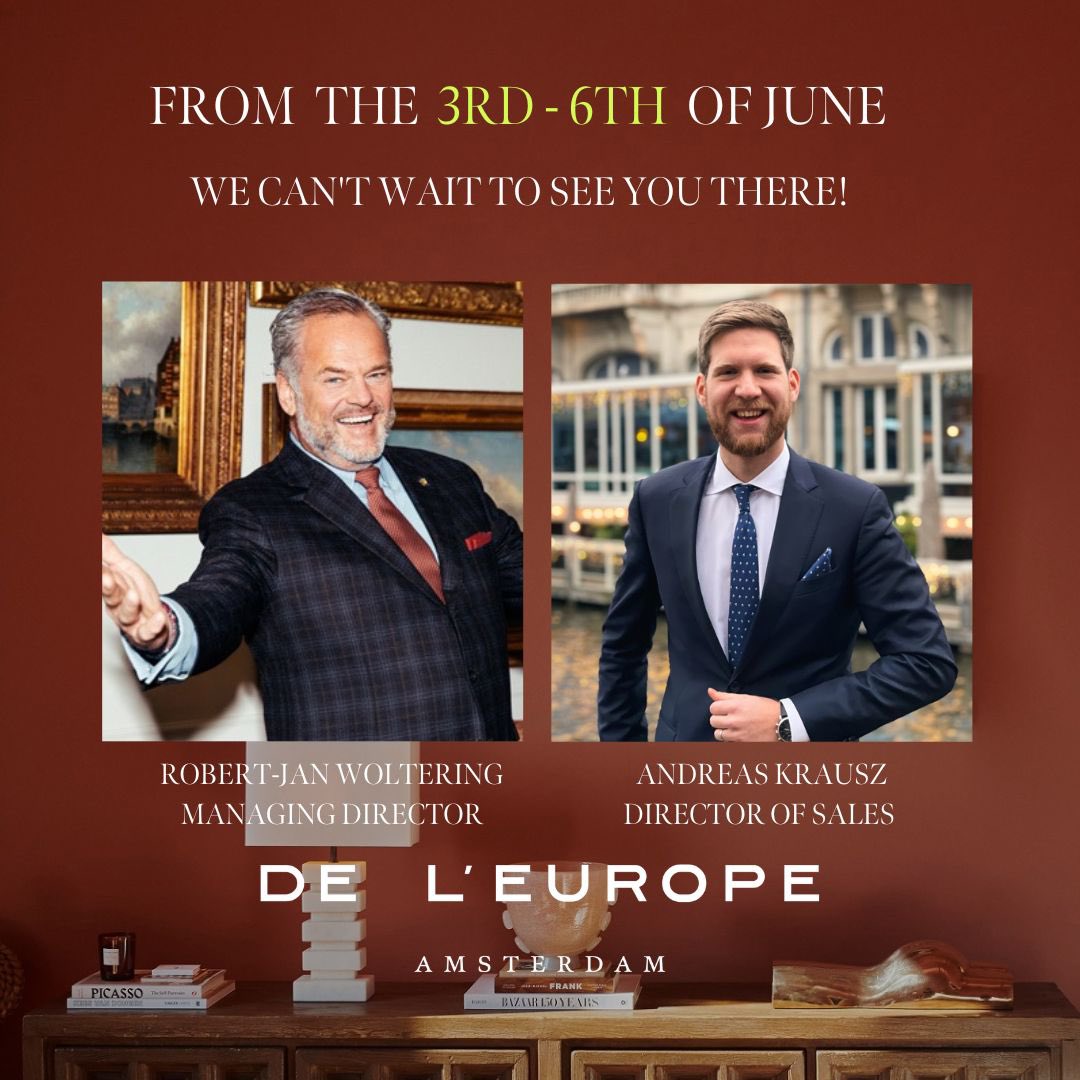 We are gearing up for Proud Experiences and Internova Marketplace in Los Angeles! 

Andreas and I are thrilled to showcase the pearl of the city in the heart of Amsterdam! 

We can't wait to see you all in LA!🌎

#deleuropeamsterdam #proud #internova #losangeles