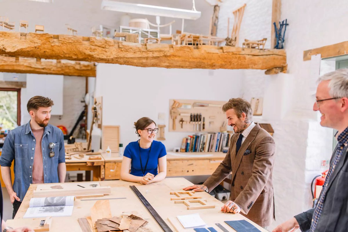 agedorgallery's tweet photo. The King’s Foundation announced that #DavidBeckham has signed on as an #ambassador #KingCharles established the charity as the #PrinceofWales in 1990 to create improved communities where people, places and the #planet can harmoniously coexist. #royalcharity #royalrole #Beckham https://t.co/VOeJKlE3am