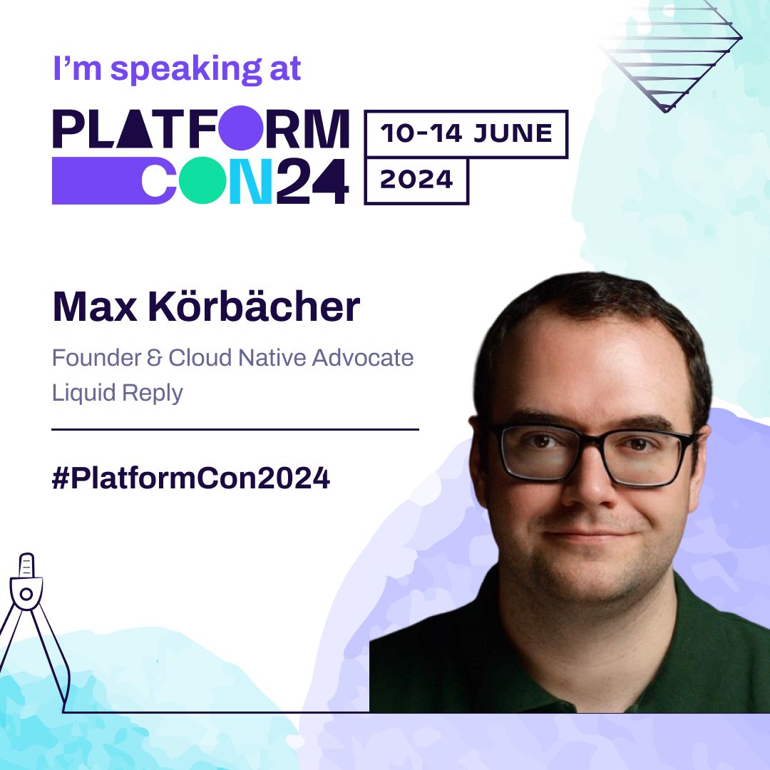 mkoerbi's tweet image. I will be speaking at #PlatformCon2024!
In 𝗘𝘅𝘁𝗲𝗻𝗱𝗶𝗻𝗴 𝘁𝗵𝗲 𝗜𝗻𝘁𝗲𝗿𝗻𝗮𝗹 𝗗𝗲𝘃𝗲𝗹𝗼𝗽𝗲𝗿 𝗣𝗹𝗮𝘁𝗳𝗼𝗿𝗺 𝗿𝗲𝗳𝗲𝗿𝗲𝗻𝗰𝗲 𝗮𝗿𝗰𝗵𝗶𝘁𝗲𝗰𝘁𝘂𝗿𝗲 I will give an early view on the extended platform ref architecture I&apos;m going to cover in another project in depth