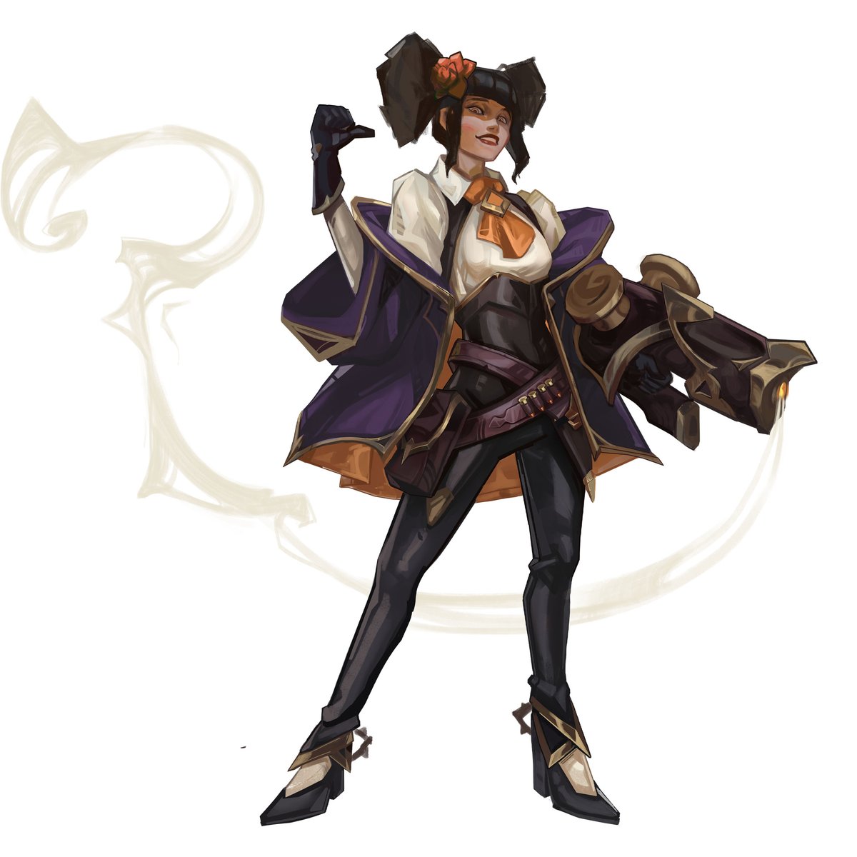 asadelinne's tweet photo. ✏️#zeri #leagueoflegends #conceptart #highnoon https://t.co/Dx2O2E38j0