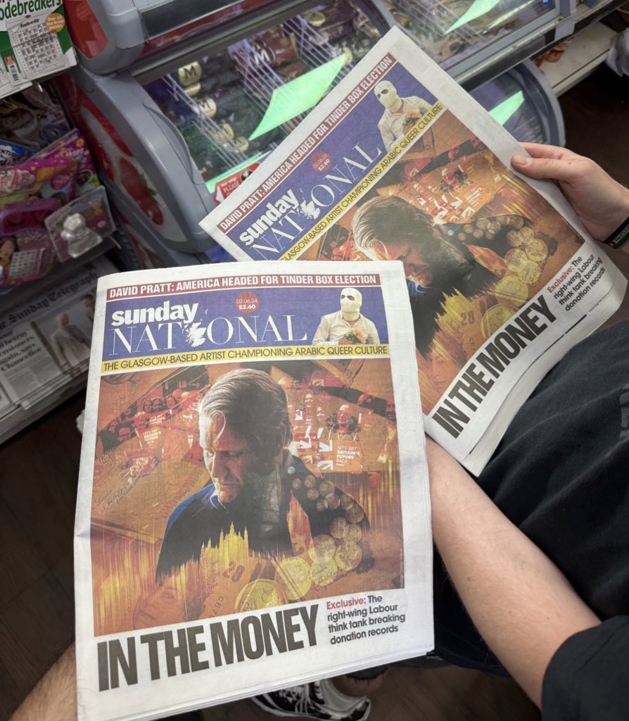 huss_ac's tweet photo. Woke up to me being on the front cover of the national + a double spread story 🥹 https://t.co/fmJZ7t6pyX