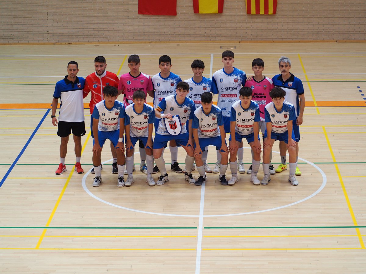WanapixSala10's tweet photo. Wanapix Gestión Común cierra su participación en la fase previa del Campeonato de España cadete con una contundente victoria

Wanapix Gestión Común 10-2 @CDXOTA 

¡¡GRAN CAMPEONATO DE NUESTROS CADETES!!

#VolvemosMásFuertes https://t.co/OriXa2V5nj
