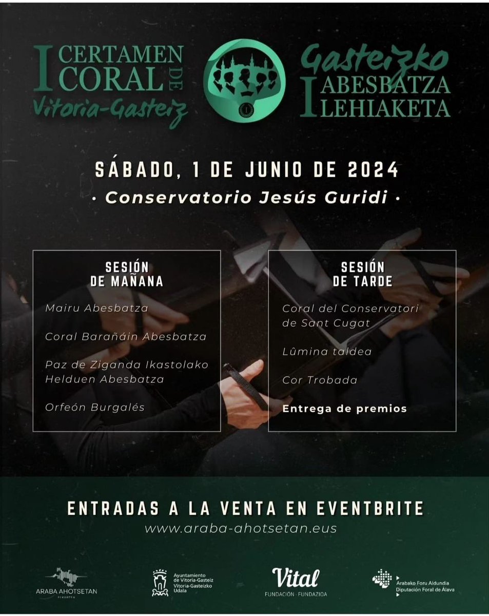 OrfeonBurgales's tweet photo. 🏆 2º PREMIO en el I Certamen Coral de #VitoriaGasteiz 

🌟Gracias @martapilarh y a todos los orfeonistas🌟

@IMCBURGOS @fecobur @Burgos2031 #corosburgos #mundocoral #certamencoral #certamencoralVitoriaGasteiz #VitoriaGasteiz  #coros #actividadcoral #premio #trabajoenequipo https://t.co/cRIUnALIj1