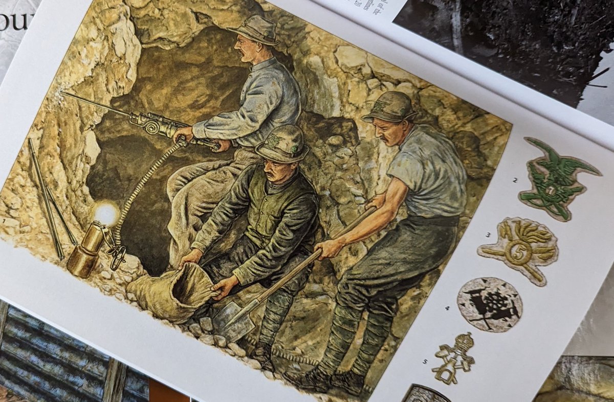 Thank you for your invaluable help with the Italian front section Tom! Although I accept sole responsibility for the accuracy of the depiction of the Alpini miners digging the Castelletto tunnels! It is the excellent work of artist Adam Hook. simonjoneshistorian.com/2024/05/24/war…