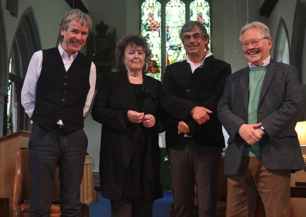 rainhampoetry's tweet photo. Dame Carol Ann Duffy @KathrynGray Rosemary Tonks and just about every seat in the house taken for https://t.co/N1TrWNPnzA Day 2.  Plus - big shout out to Lydia Westwood, winner of #Medway schools' poetry competition https://t.co/tOWsVNE2ms