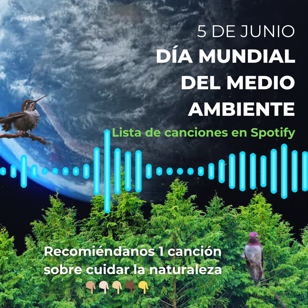 Al igual que la música, la #GeneraciónRestauración suma los esfuerzos de todas las generaciones en favor del planeta.

Sienta un buen ambiente 🎶 para el
#DíaDelMedioAmbiente con algunas canciones
seleccionadas sobre nuestra naturaleza, nuestra
Tierra:
🎧 worldenvironmentday.global/es/latest/play…
