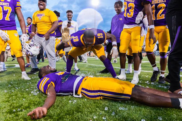 Jaden Page (@jadenpage25) on Twitter photo #AGTG Amazing start to the summer after a great camp and amazing conversation with <a href="/CoachClayton75/">Stan Clayton</a> I’m blessed to have received A(n) HBCU offer from Benedict College! <a href="/CoachBeaudry/">Mike Beaudry</a> <a href="/coachrdickerson/">Ron Dickerson Jr</a> <a href="/RHS_FB/">RHS Football</a> <a href="/MattRochester50/">Matthew Rochester</a> <a href="/twilkes13/">Thomas Wilkes</a> <a href="/qbcoachrr17/">Ramon Robinson (RR Elite QB Academy)</a> <a href="/QBHitList/">QBHitList.com</a> <a href="/HBCUSports1/">HBCU Premier Sports & More</a> #AGTG Amazing start to the summer after a great camp and amazing conversation with <a href="/CoachClayton75/">Stan Clayton</a> I’m blessed to have received A(n) HBCU offer from Benedict College! <a href="/CoachBeaudry/">Mike Beaudry</a> <a href="/coachrdickerson/">Ron Dickerson Jr</a> <a href="/RHS_FB/">RHS Football</a> <a href="/MattRochester50/">Matthew Rochester</a> <a href="/twilkes13/">Thomas Wilkes</a> <a href="/qbcoachrr17/">Ramon Robinson (RR Elite QB Academy)</a> <a href="/QBHitList/">QBHitList.com</a> <a href="/HBCUSports1/">HBCU Premier Sports & More</a>
