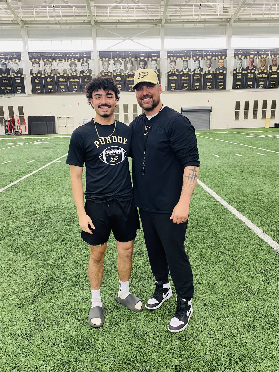 OmarGarcia30_'s tweet photo. Had a great time in Purdue. Amazing people to be around, and amazing special teams unit and coach.(@CoachPetrilli) Thank you @BoilerFootball for the camp invite and had an amazing time showing out! The most accurate kicker there. Not a single ball missed.#COMPETE @LittletonCoach https://t.co/BwyVRNrn9r