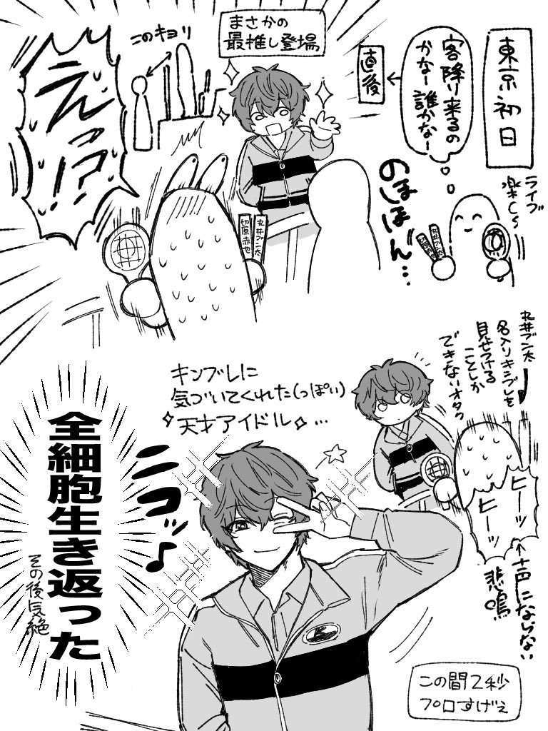 神ファンサくらった(つもり)🎾ライ備忘録+可愛かったとこ 