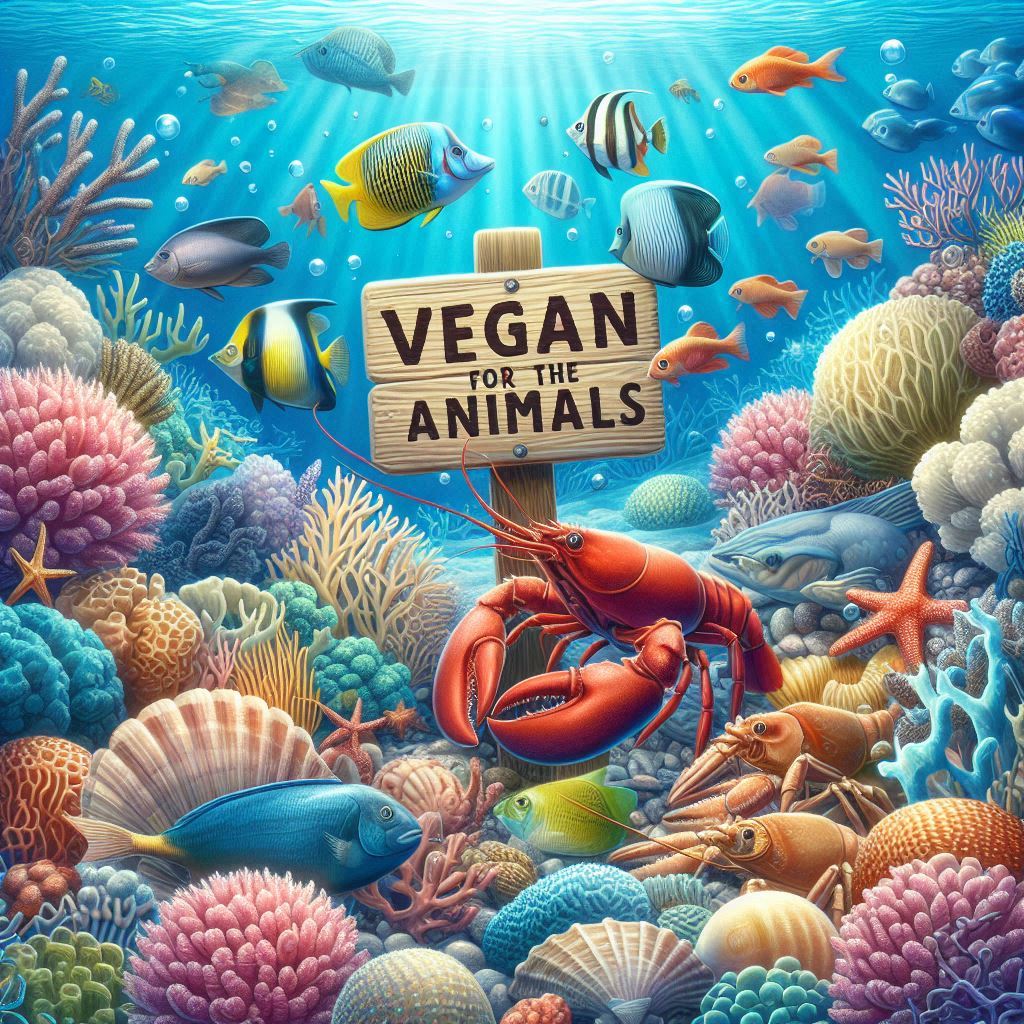 PlantfireVegan's tweet image. #GoVegan to Save Marine Life🐠Fishing nets are destroying ocean ecosystems and polluting the seas. #ProtectOurSeas and the incredible creatures that call them home. Go plant-based &amp;amp; #FishFree🌱to #SaveMarineLife🦞🦭🐡🪸 #SaveOurOceans🌊🪼  #StopOverfishing🛑#VeganForTheOcean💙
