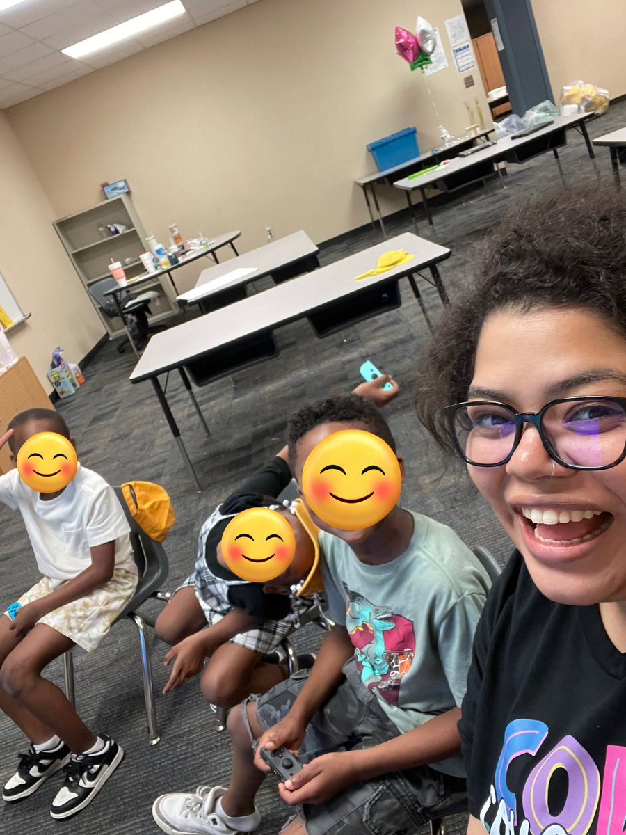 The last day of school and my last day as a first grade teacher. Only 3 Ss were left by end of day and we spent it watching a movie, eating too many snacks, dancing gonoodle and playing Mario Kart. I will miss them forever! <a href="/HolbrookCFISD/">Holbrook Elementary</a>