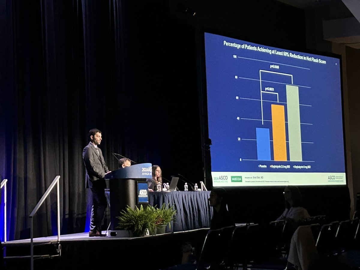 In case you didn’t hear, <a href="/DrStish/">Bradley Stish</a> was rescued by <a href="/CFDMedia/">Chicago Fire Media</a> after being stuck in an <a href="/ASCO/">ASCO</a> elevator in the early-conference hours this morning and STILL gave an amazing talk on oxybutynin for reducing ADT-related hot flashes!! #winforprostatecancer