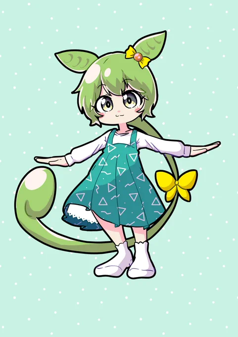 デフォルメ練習ずんだもん 