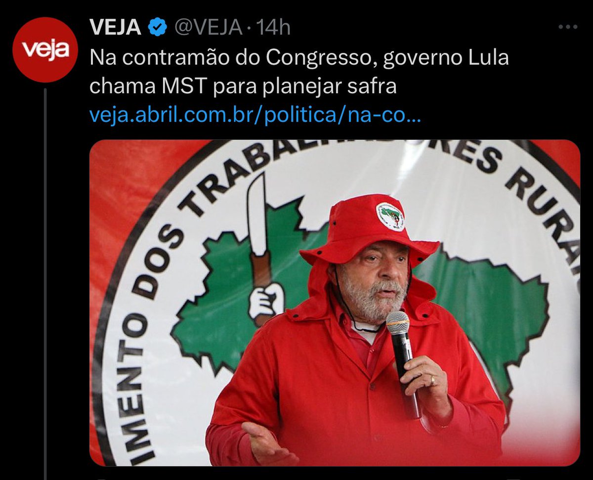 O MST não tem terras. Se tivesse, não seria o “Movimento dos Sem Terra”. Mesmo assim, ao que parece, Lula está apostando no movimento como o grande fornecedor de alimentos para o país. Não precisa ser um vidente para perceber que o número de invasões de terras aumentará