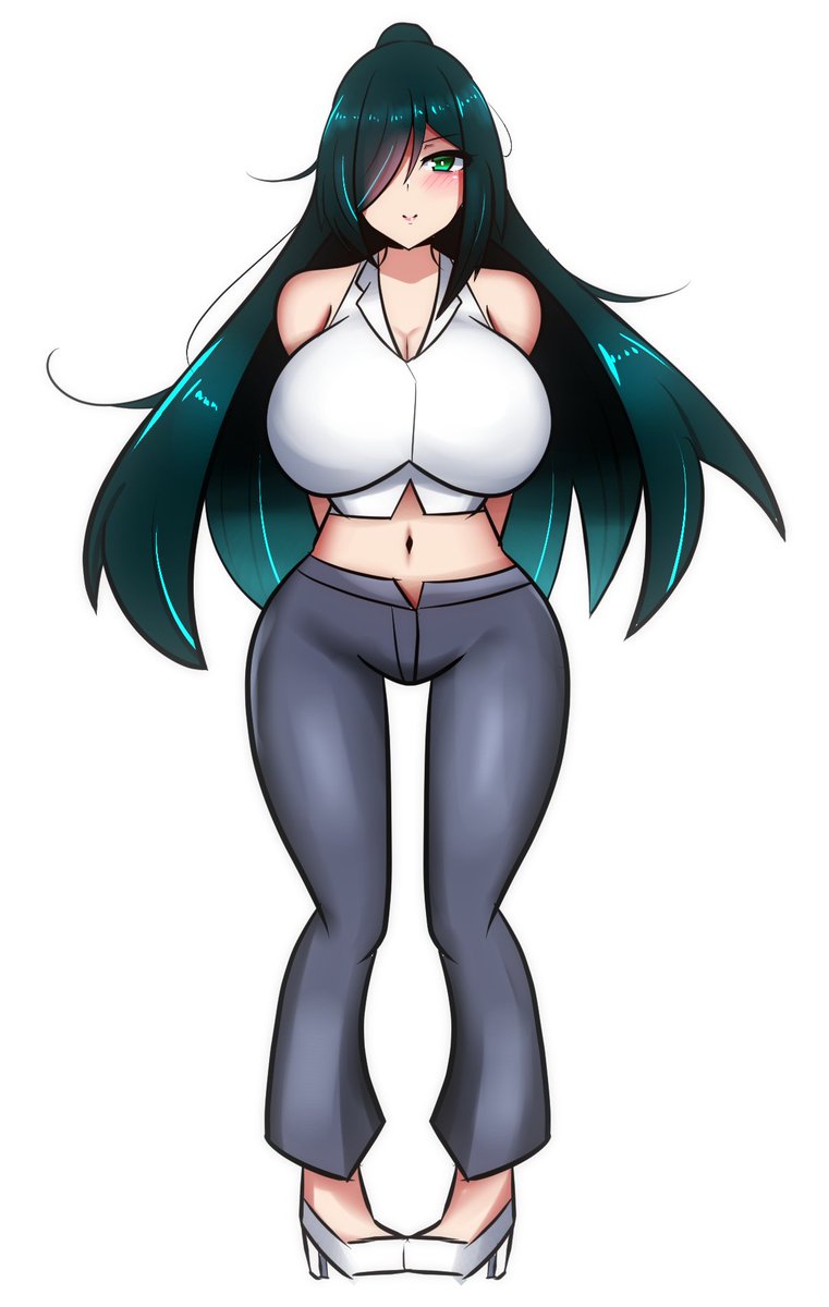 うちの新創作の人物『八雲ミカゲ』をデザインしました。
主人公たちをサポートする博士ポジションの26歳のお姉さんです。
メガネの要望は多かったので最後まで迷ったんですが、やっぱり裸眼で… 