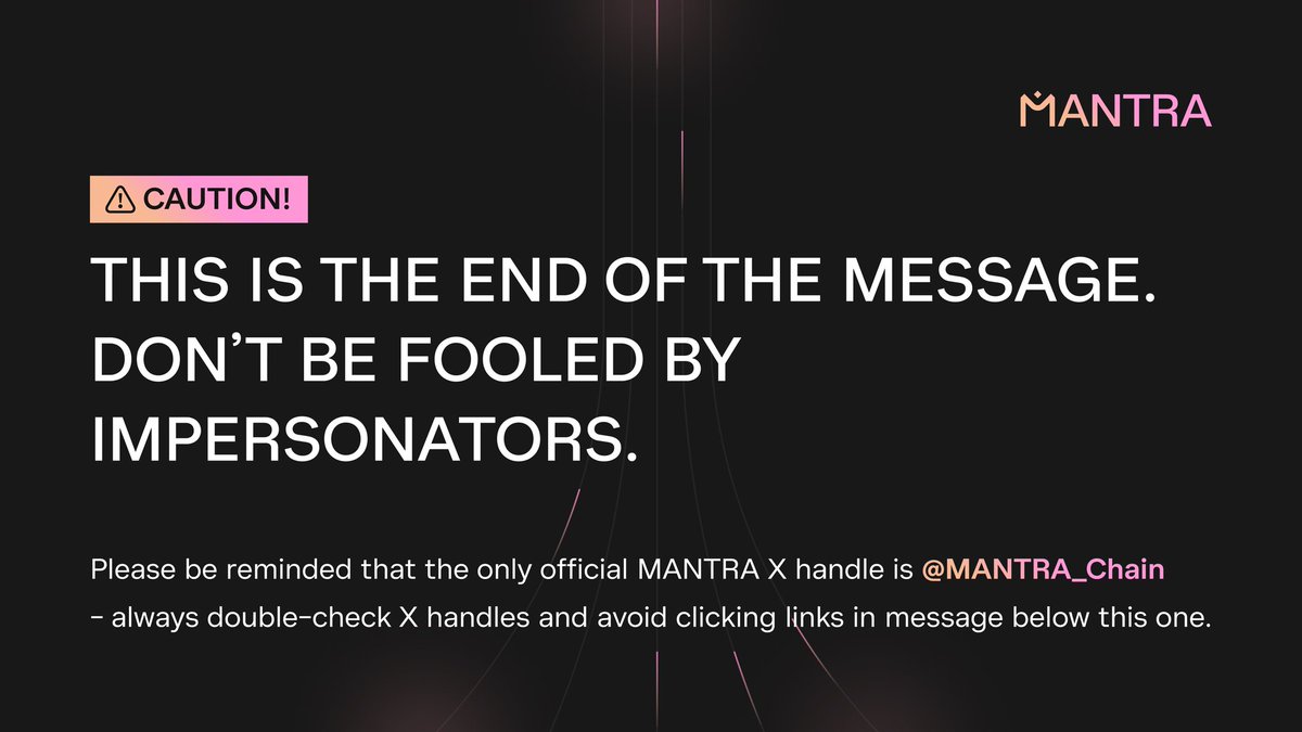 MANTRA | The EVM L1 for RWAs tweet media