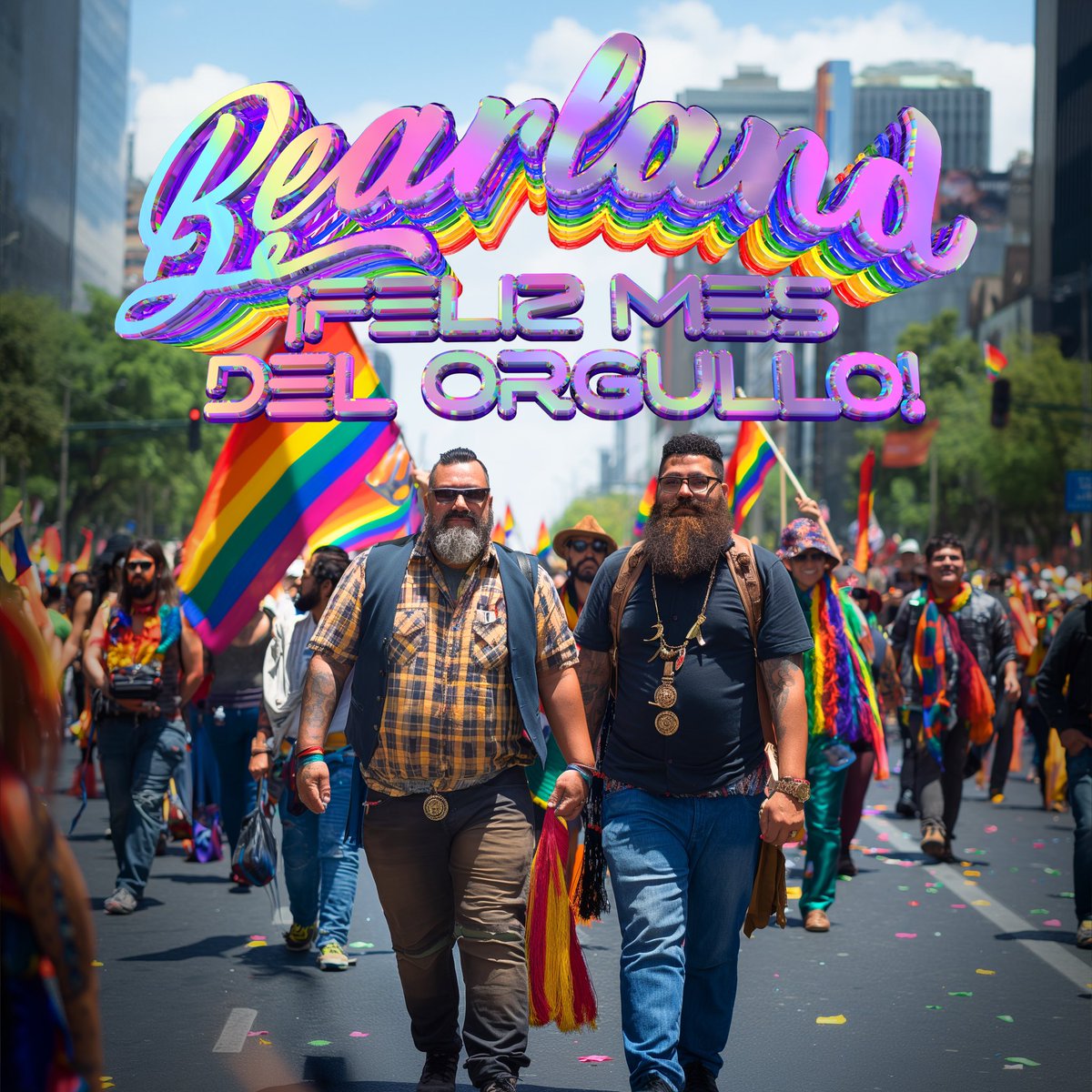 La visibilidad es hoy más importante que nunca. Hemos avanzado mucho pero aún falta si queremos lograr un mundo sin discriminación por ser quien eres o amar libremente. 

Feliz mes del orgullo de parte de todo el equipo de #bearlandmx 

#gaypride #bearpride #ososgay #ososmexico