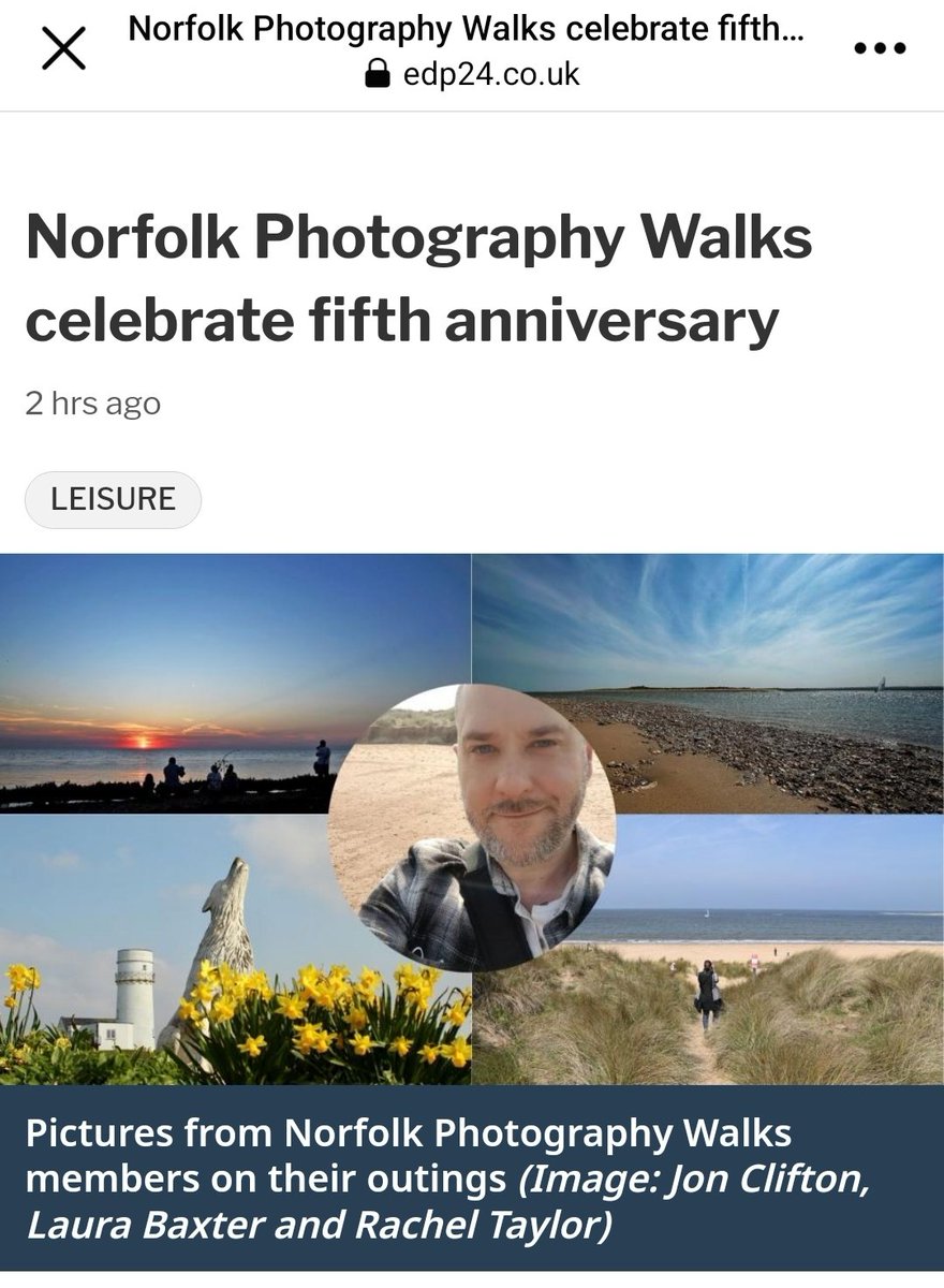 Big big thanks to Chris Bishop <a href="/EDP24/">Eastern Daily Press</a> about our fifth anniversary.

edp24.co.uk/news/24354336.…