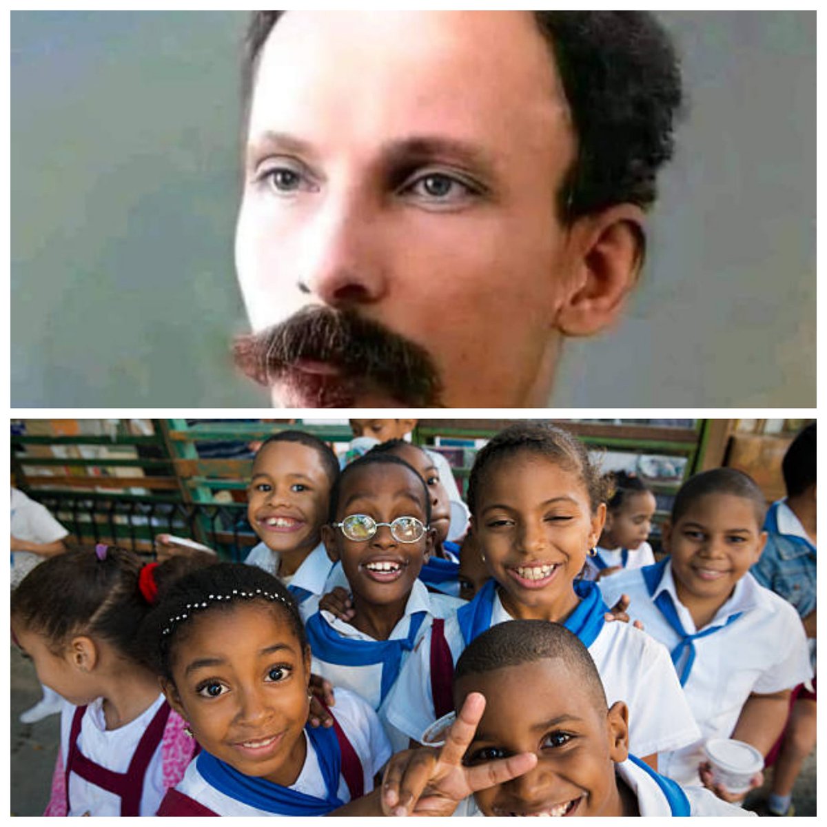 Dijo #JoséMartí q “Los niños son la esperanza del mundo”.
Por ellos, nuestro  nuestro pueblo garantiza derechos universales como la salud, la educación, la alimentación y  protección vs la violencia
Felicidades a ellos en el Día Internacional d la Infancia
#DiaDeLosNiños