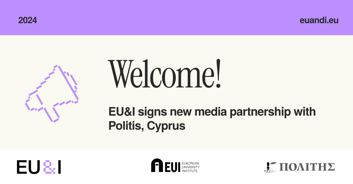 🎉 Excited to partner with @politis_news! EU&I is teaming up with media partners across the 🇪🇺 #EU to empower citizens to make informed choices in the 2024 #EPelections 🗳️ Try it out now and find your best party match 👉 loom.ly/XDHwPss Interested? Contact us! #EUandI