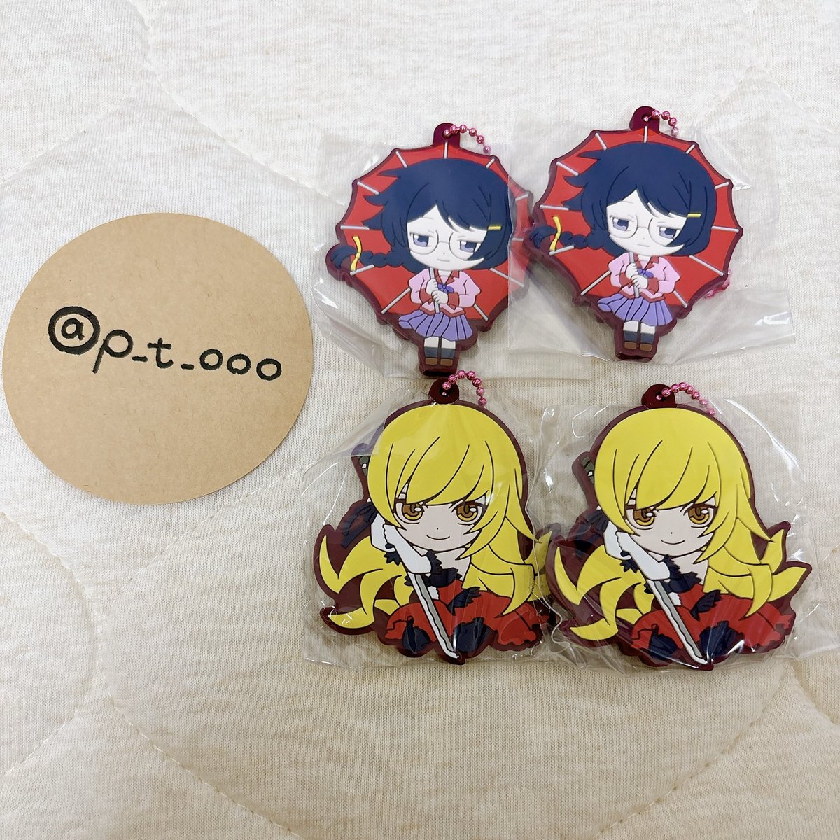 p_t_ooo's tweet image. 【交換】物語シリーズ ガチャ カプセルラバーマスコット

譲▶︎羽川翼/キスショット・アセロラオリオン・ハートアンダーブレード

求▶︎八九寺真宵

郵送又は池袋手渡し
検索からお気軽にお声かけください