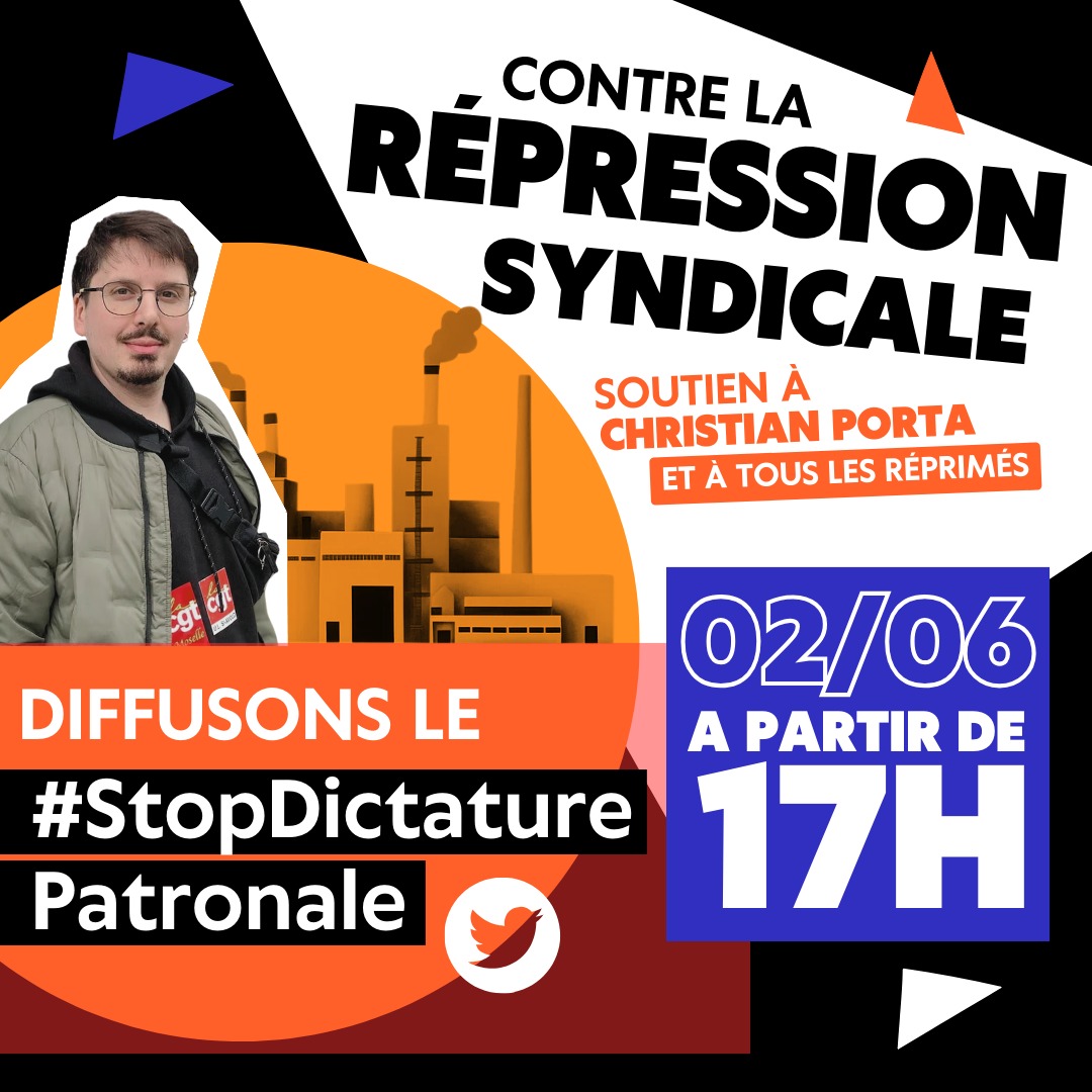 TZendarg's tweet photo. Soutien aux réprimés ! ✊🔥#StopDictaturePatronale https://t.co/DAAXLM8KYh