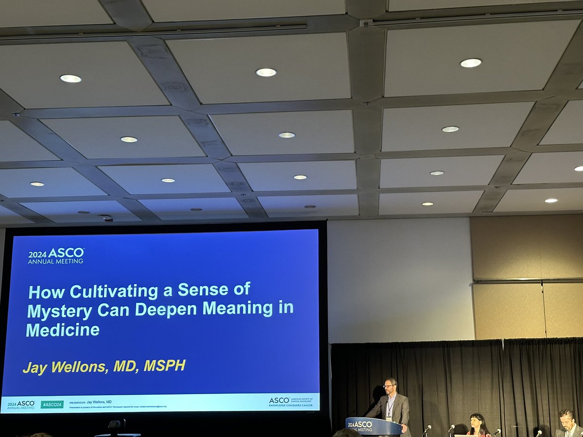 “Wonder = joy + awe” <a href="/jaywellons5/">Jay Wellons, MD, MSPH</a> suggests that we can get so mired in the mechanics of our jobs (e.g. charting in the EMR) that we lose sight of the things about medicine that are truly remarkable: the fathomless depths of the body’s complexity, the privilege of healing #asco24