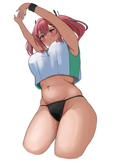 準備運動はしっかりとね 