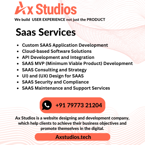 axstudioss's tweet photo. Unlock the power of SaaS with AXStudios! 

Our tailored solutions streamline your business operations, from project management to customer relations. 

Experience efficiency like never before! https://t.co/lQybOntBPk