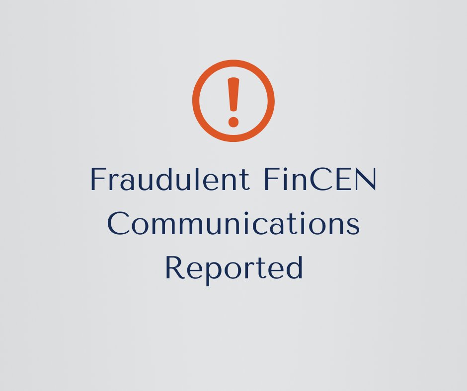 Since the effective date of the #CorporateTransparencyAct, scammers have been posing as FinCEN to collect sensitive information from beneficial owners and reporting companies.

Share warnings with clients to ensure they do not fall prey to these fraudulent communications.