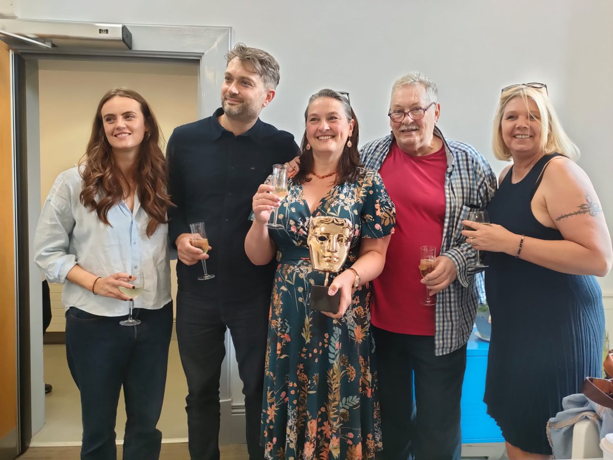 Was lovely today to be with the contributors of Once Upon A Time In Northern Ireland and the wonderful KEO productions and WALK ON AIR FILMS celebrating the huge impact this  amazing documentary has had. Among the accolades being celebrated today were: Broadcast Award, Bulldog