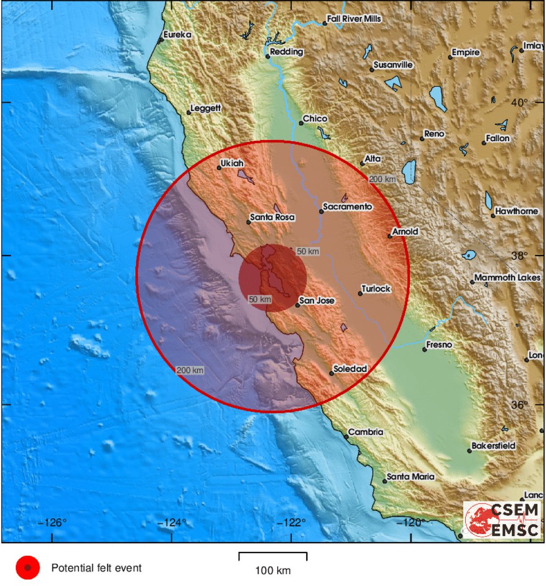 I heard there was an earthquake in liberal California this morning, but I just checked and California is still there. Earth, do better. #Earthquake