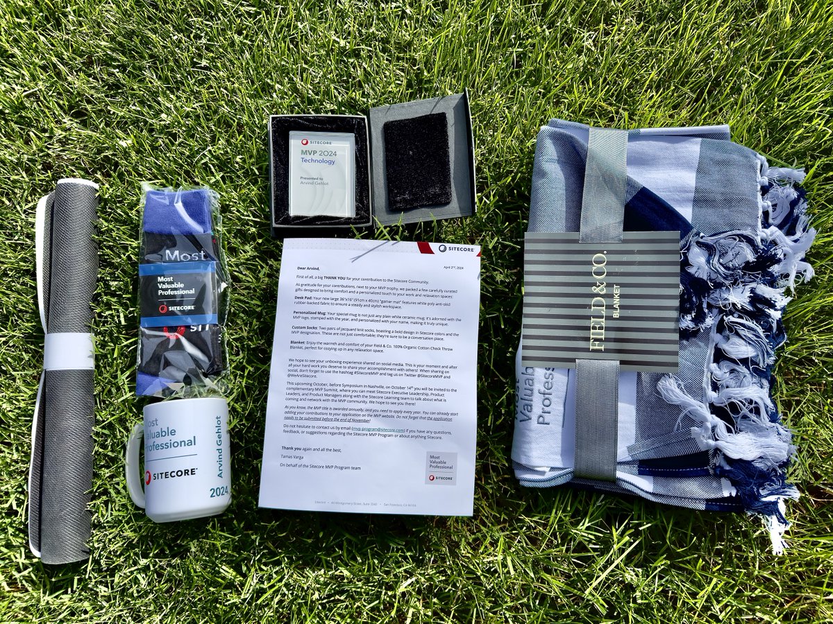 🎉 Thrilled and deeply honored to receive the incredible Sitecore MVP swag today!
linkedin.com/posts/arvind-g…