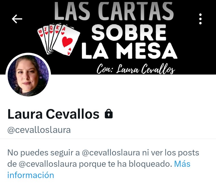 LU15_CDMX's tweet photo. @Humanismo4T @PartidoMorenaMx @cevalloslaura Ya hasta me blokio la señora de #ConLinea que apoyaba a los precandidatos machones
@SinLinea_Mx https://t.co/tUefRHWsa4