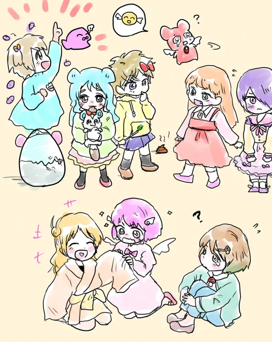 もちフレゼロ、アンソロ見てて本当にやりたいのは幼児化だとじわじわ思い出した… #バトもち 