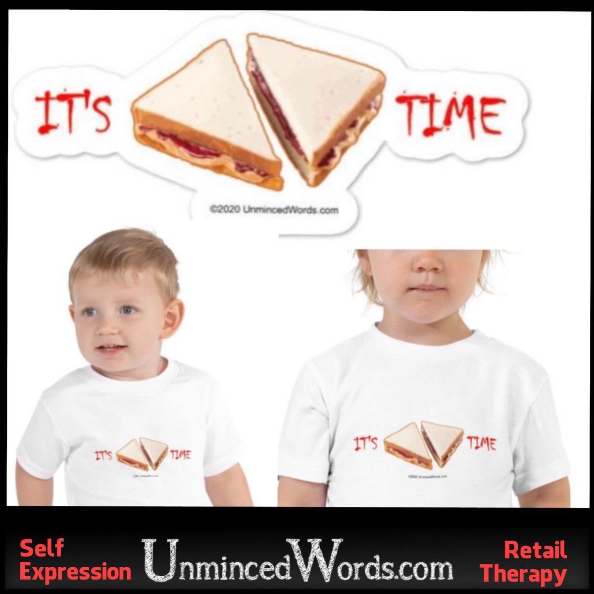 IT’S PEANUT BUTTER JELLY TIME! unmincedwords.com/blogs/news/it-…
Pour some milk or coffee into our mug & commemorate the greatest sandwich.

#pbandj #peanutbutter jelly #jam #peanutbutterandjelly #peanutbutterjellytime #sandwich #sandwiches #kidgift #coffeemug #yum #lunch #kids