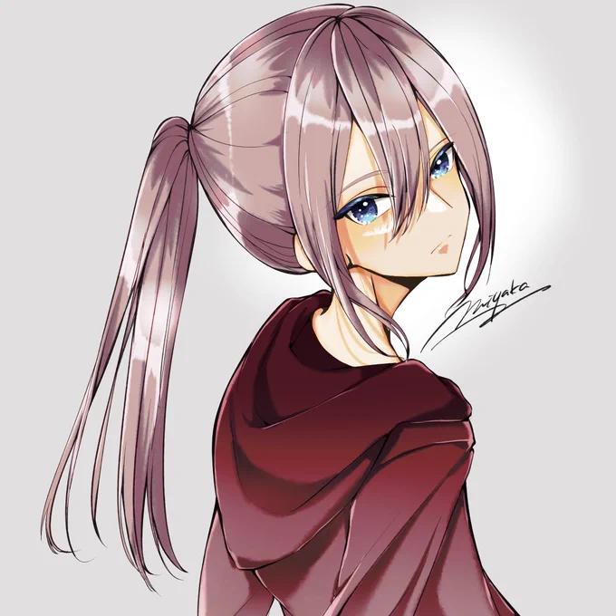 #私の作品が貴方に響くといいな長髪男の子が好きです(両方同じ子です 