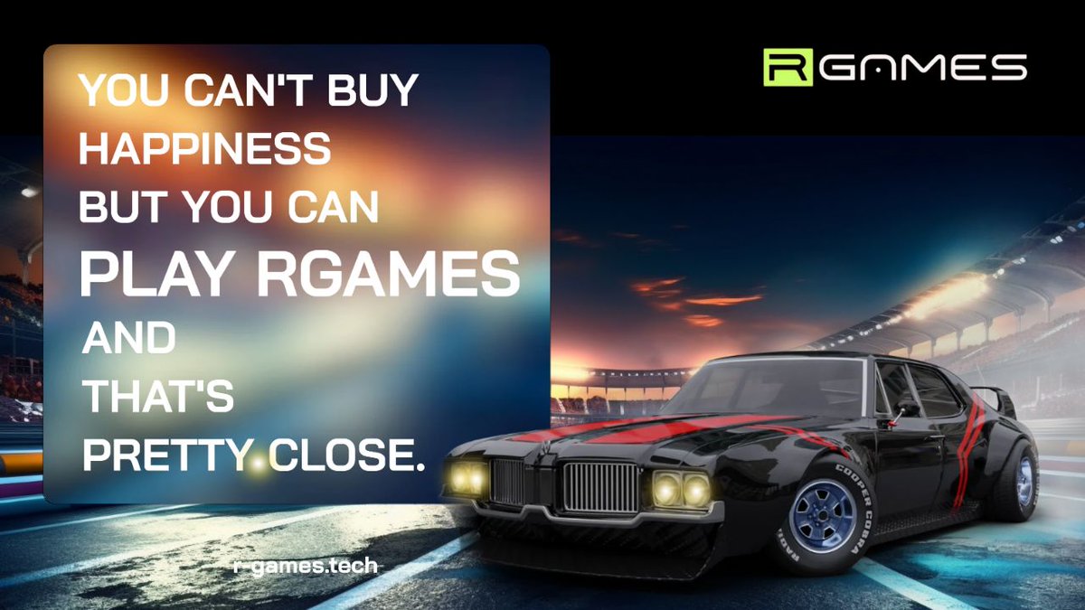 👆👆👆 

#PLAYRGAMES - Happiness Guaranteed‼️ 💯 🏍💥

🚦Only at 🌐 r-games.tech

📲 Download on #mobile: r-games.tech/RGames-Alpha-A…

#Web3Gaming #RGAMES #BeatMondayBlues #memes #Gaming #Racing