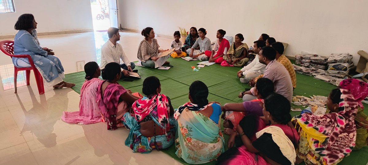 Sweta Patnaik Ma'am, WASH Specialist UNICEF, Chhattisgarh Visited at Dantewada District