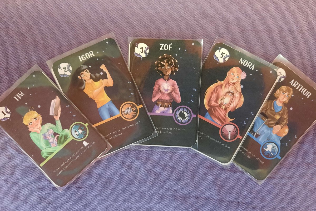 Venez découvrir les différents personnages de notre jeu Night &amp; Scape aujourd'hui lors de l'événement <a href="/lesfousdujeu/">lesfousdujeu</a> au <a href="/LeKindarena/">Le Kindarena</a> à Rouen jusqu'à 18h00 !