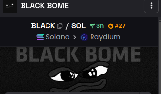 PoemBRC20's tweet photo. @travladd @SolChatCoin #BLACK from @blackbomecto is the new meta on $SOL https://t.co/4S1D0r3Leu