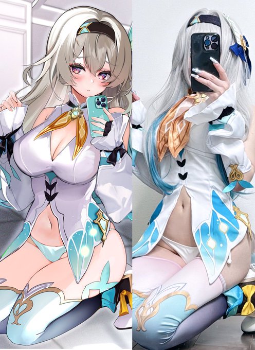 崩壊スターレイル ホタル 
イラストと描いた人 