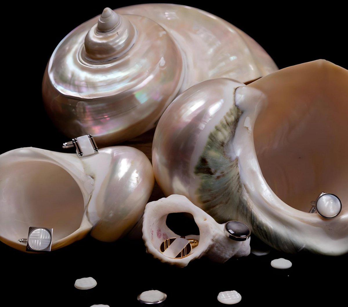 LouisFaglin's tweet photo. Our mother of pearl cufflinks are engraved using an old artisan technique called guilloche.

This decorative technique is from the early 1900's and can only be achieved with specialised machinery and years of training.

#cufflink #frenchjewelry #gentlemanfashion #mensaccessories https://t.co/dXrfSqjjTc