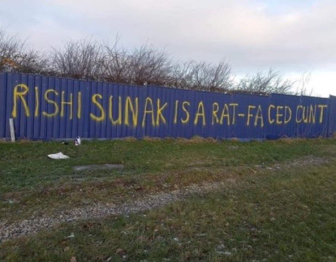 Not sure about Banksy’s latest work.