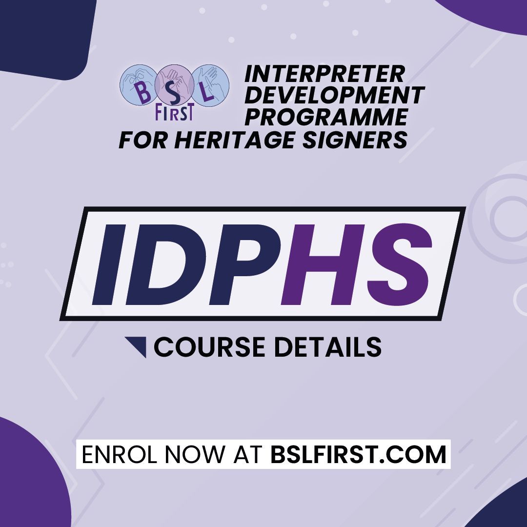 BSL First tweet media