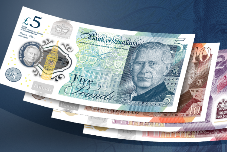 nptonhopecentre's tweet image. The first banknotes featuring King Charles III are in circulation on Wednesday!  Will you donate your #FirstFiver to Hope? Even better (since it's our 50th birthday), round it up to £50!
👇💜👇
northamptonhopecentre.org.uk/donations/
#GiveFivetoHope