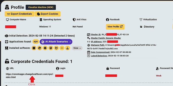 elhackernet's tweet photo. Una única credencial comprometida de Citrix mediante un infostealer genera un rescate de 22M$ del ransomware BlackCat a una entidad sanitaria
https://t.co/JTHm3ASmvz https://t.co/voZN4llmeH