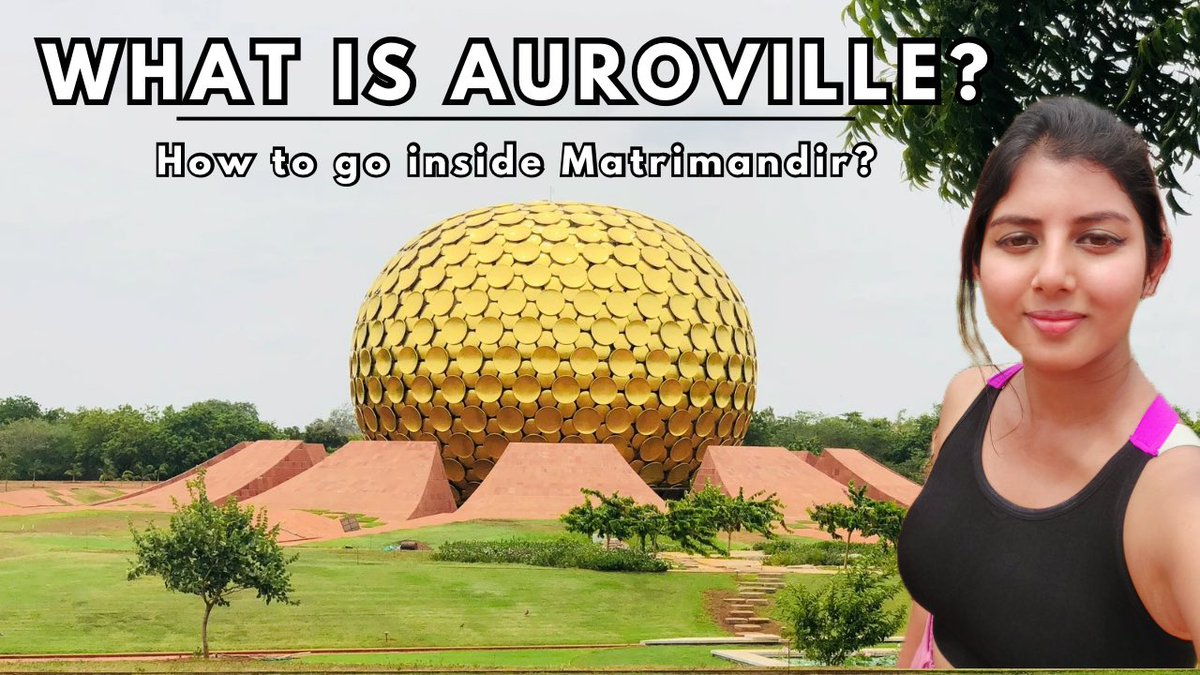 ritubiswasz's tweet photo. AUROVILLE - An Experimental Township and how to visit the inner chamber of Matrimandir. 

Watch this video where I documented my experience of visiting this city 👇🏻

https://t.co/JtHPd67Zjz

#aurovilletourism #pondicherrytourism #travelvlog https://t.co/NfVaZGEyLv